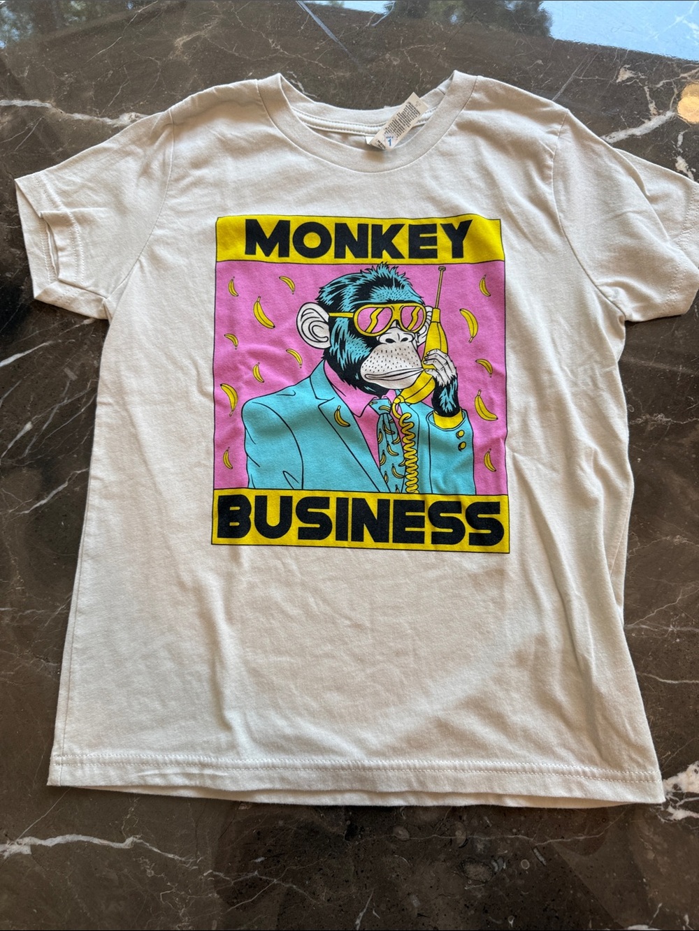 Bella Canvas 'Monkey Business' Graphic Tee - M
